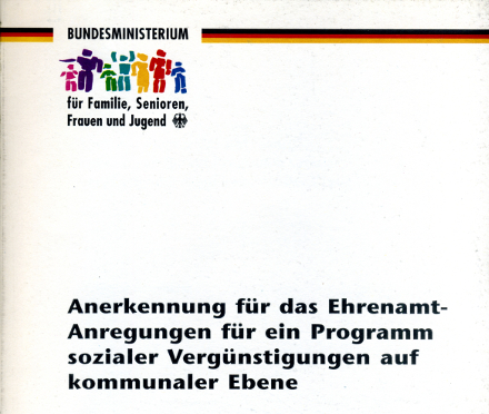 Anerkennung für das Ehrenamt