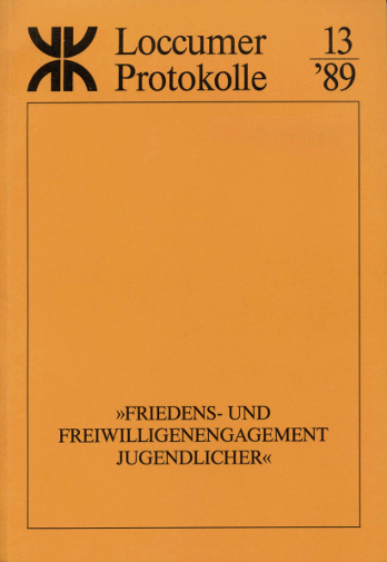 Friedens- und Freiwilligenengagement Jugendlicher