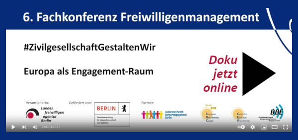 Fachkonferenz Freiwilligenmanagement 2021