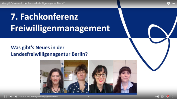 Im Team der Landesfreiwilligenagentur